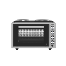 ECG ETH 3701G mini sütő,főzőlappal,inox/szürke sütő