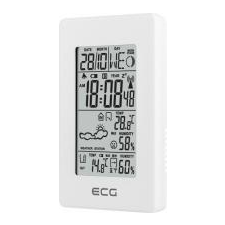 ECG Időjárásjelző állomás fehér (MS-100) időjárásjelző