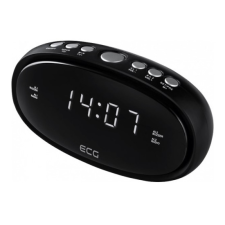 ECG RB 010 Black Rádiós ébresztőóra ébresztőóra