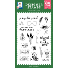 Echo Park My Best Life My Best Life Szilikonbélyegző Clear Stamps (1 db) bélyegző