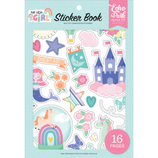 Echo Park My Little Girl Matrica készlet Sticker Book (16 ív) matrica
