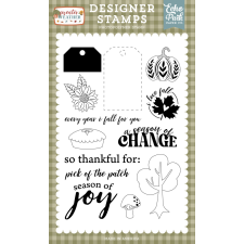 Echo Park Sweater Weather Season Of Change Szilikonbélyegző Clear Stamps (1 db) bélyegző