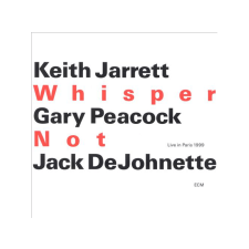 ECM Keith Jarrett Trio - Whisper Not (Cd) egyéb zene