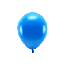  Eco Balloons 26cm metál, sötétkék (1 db / 10 db.) party kellék