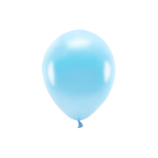 Eco Balloons 26cm metál, világoskék (1 db / 10 db.) party kellék