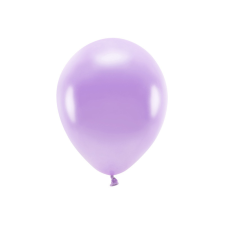 Eco Balloons 30cm metál, levendula (1 db / 10 db.) party kellék