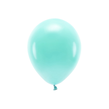  Eco Balloons 30cm pasztell, sötét menta (1 db / 10 db.) party kellék