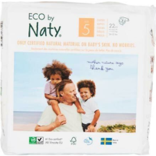  ECO BY NATY Egyszer használatos pelenkák 5 (11-25 kg) 22 db pelenka