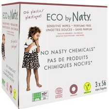ECO by Naty nedves törlőkendők (3× 56 db) törlőkendő