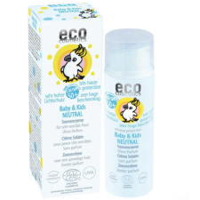 Eco Cosmetics baba- és gyermek naptej, gyermek naptej, SPF 50+, BIO, 50 ml naptej, napolaj