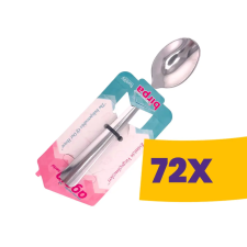  Eco fém desszertkanál 4db (Karton - 72 csomag) tányér és evőeszköz