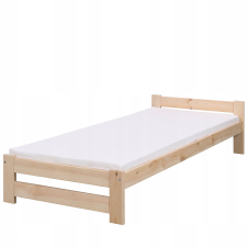Eco fenyő ágykeret 80×200 cm lakkozott – ajándék ágyráccsal ágy és ágykellék