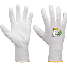  ECO flat kesztyű fehér 8