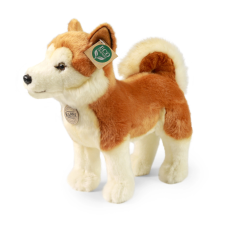 ECO-FRIENDLY plüss Akita Inu kutya 30 cm plüssfigura