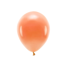Eco Lufi 30 cm Pasztell narancssárga (100 db) party kellék