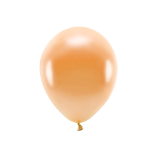 Eco Lufi 30cm Metál narancssárga (10 db) party kellék