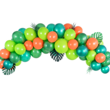 ECO lufi (metál) fű zöld, 32cm, 100 db/cs party kellék
