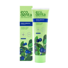 Ecodenta fogkrém a friss leheletért áfonyával és mentával, 100 ml fogkrém