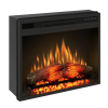 Ecoflame Elektromos kandalló ECOFLAME 23 / Elektromos kandalló, 63 x 21,2 x 50,9 cm, beépített, távirányítóval, fekete, infravörös fűtés, 1500 W, Termosztát intelligens LED kijelzővel, Automatikus elrejtő funkció a digitális kijelzőhöz, Időzítő, LED techn...