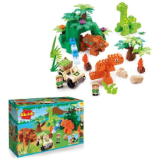 Ecoiffier Abrick: Dinó világ építőjáték szett barkácsolás, építés