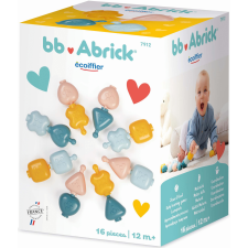 Ecoiffier Écoiffier: BB Abrick - Gyöngyök 16 darabos készségfejlesztő építőjáték egyéb bébijáték