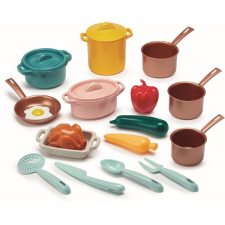 Ecoiffier Écoiffier: Edénykészlet kiegészítőkkel - 20 db-os konyhakészlet