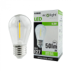 Ecolight Edison LED izzó S14 E27 0.3W 50lm 2700K Meleg 3V-os izzószálas Ecolight