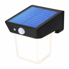 Ecolight Lampa LED Solarna Ogrodowa Elewacyjna Kinkiet 4000K IP54 Czujnik Ruchu i Zmierzchu kültéri világítás