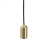 Ecolight Lampa Wisząca Oprawa Sufitowa Zwis E27 Złoto Połysk 2m OSW-2 Zero Ecolight