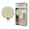 Ecolight LED kapszulaizzó G4 3W 280lm 4000K semleges 12V Ecolight
