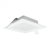 Ecolight Panel LED Oprawa Sufitowa Podtynkowa Wpuszczana 12W 1200lm 4000K Neutralna 120° Kwadratowy Biały Downlight Ecolight