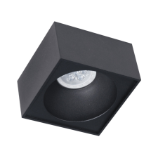 Ecolight Süllyesztett HALOGEN Tube Spot Square Black GU10 Bali Milagro izzó