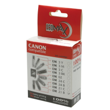 ECOMAX EM21B Black (Canon BCI-21Bk) (For Use) nyomtatópatron & toner