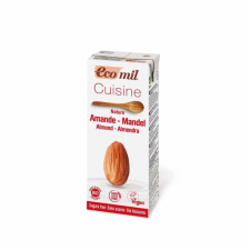 Ecomil BIO Mandulás tejszín cukormentes 200ml Ecomil konyhai főzőalap reform élelmiszer