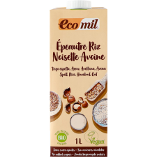 Ecomil Ecomil bio tönkölybúza, rizs, zab, mogyoró ital 1000 ml reform élelmiszer