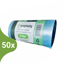 EcoPlasty Szemeteszsák 10L - 45*50cm extra erős 20db/tek (Karton - 50 tek) tisztító- és takarítószer, higiénia