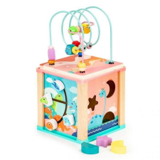 EcoToys Dino fa oktatási kocka HM015471 kreatív és készségfejlesztő