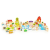 EcoToys Fa blokkok Ecotoys HM015501 Állatkert - 120 elem