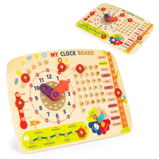 EcoToys Fa oktató tábla &- 8211; naptár kreatív és készségfejlesztő