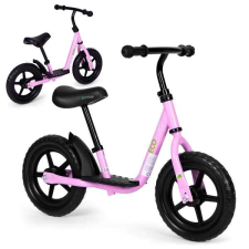 EcoToys Gyermek egyensúlyozó kerékpár, rózsaszín, ecotoys lábbal hajtható járgány