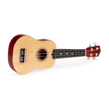 EcoToys Gyermek fa ukulele gitár 4 nylonhúrral | MF019F NATURAL játékhangszer