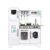 EcoToys Hatalmas fehér fából készült gyerekkonyha az ECOTOYS-tól