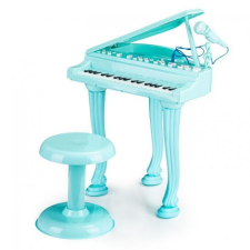 EcoToys Zongora mikrofonnal Ecotoys HC490481 - Türkiz játékhangszer