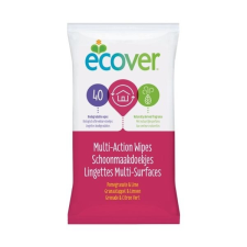 ECOVER öko Multi-Action gránátalma-lime felülettisztító törlőkendő 40db törlőkendő