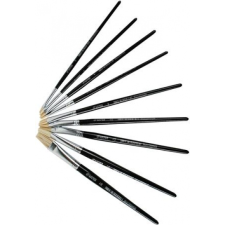  Ecset, no. 0, fa, PULSE, lapos ecset, festék