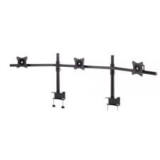 EDBAK SV11 Desktop Mount for Three 19-27″ Screens curved tv állvány és fali konzol
