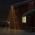 EDDC Karácsonyfa fényháló, 208 cm meleg fehér 192 LED karácsonyi világítás, ünnepi fényfüzér