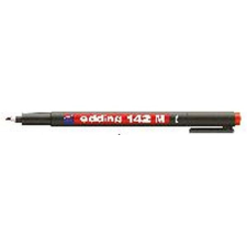 EDDING 142 M OHP Permanent 1mm BL piros marker filctoll, marker