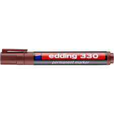 EDDING 330 Permanent Marker barna filctoll, marker