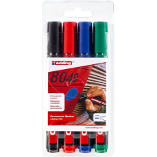 EDDING 330 tartós filctoll, 4 színből álló készlet filctoll, marker